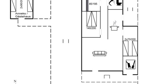Haus mit 3 Schlafzimmern in Rørvig mit terrasse - Foto 2