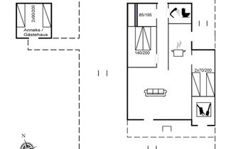 Foto 2 - Haus mit 3 Schlafzimmern in Rørvig mit terrasse