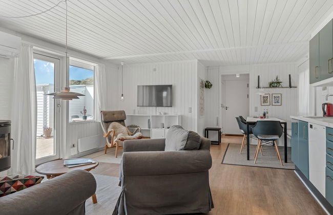 Casa de 2 quartos em Pandrup com terraço - Foto 1