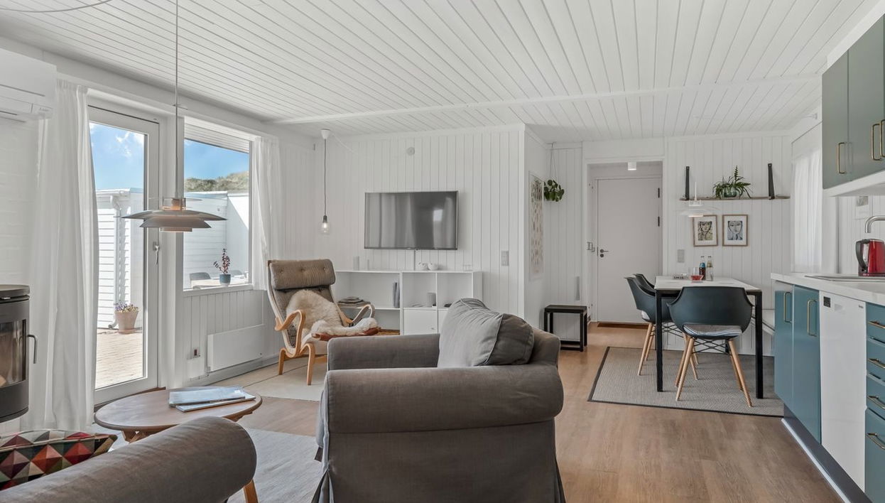 Casa de 2 quartos em Pandrup com terraço - Foto 1