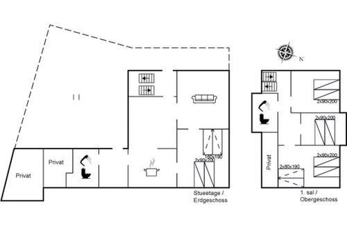 Foto 2 - Casa de 4 quartos em Skagen com terraço