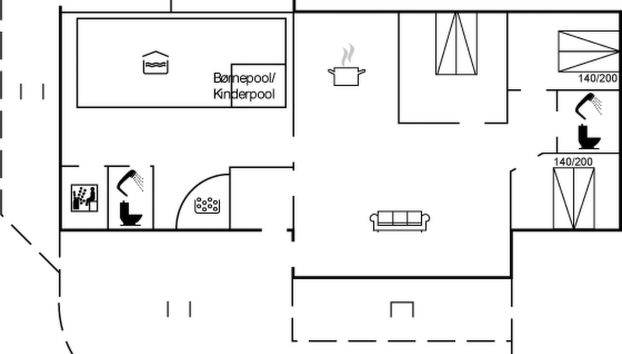 Haus mit 3 Schlafzimmern in Sæby mit privater pool und terrasse - Foto 2