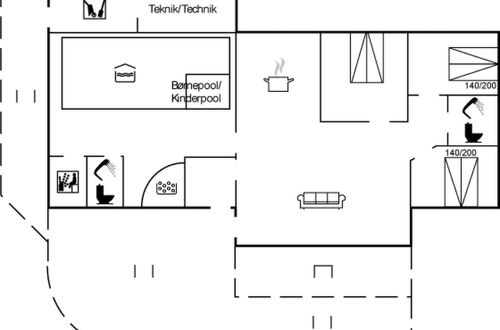 Foto 2 - Casa con 3 camere da letto a Sæby con piscina privata e terrazza