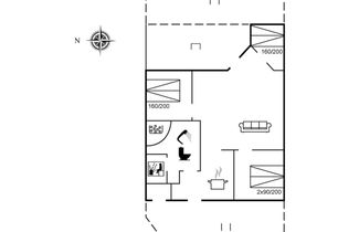 Foto 2 - Casa de 3 quartos em Broager com terraço e sauna