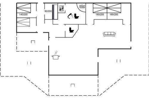 Foto 2 - Casa con 5 camere da letto a Ebeltoft con terrazza e sauna