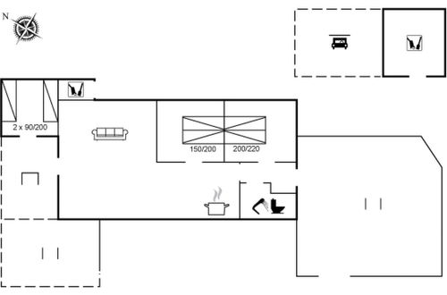 Foto 2 - Casa de 2 quartos em Vesterø Havn com terraço