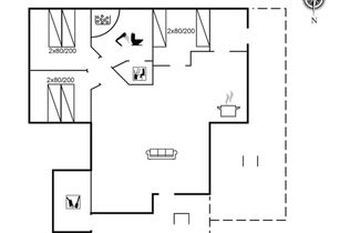 Foto 2 - Casa de 3 quartos em Hirtshals com terraço e sauna