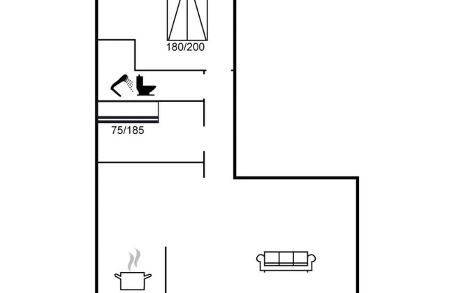 Casa de 2 quartos em Hals com terraço - Foto 19