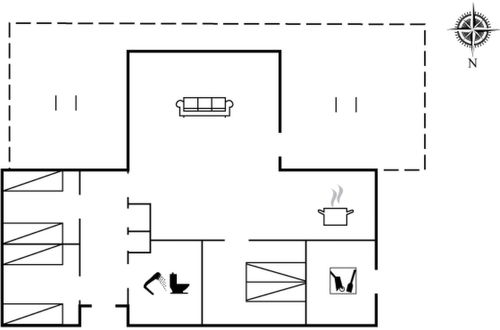 Foto 32 - Casa con 3 camere da letto a Tranekær con terrazza