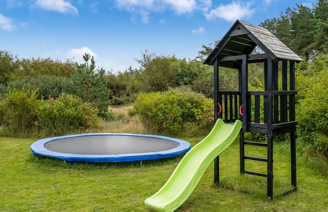Casa de 3 quartos em Brovst com piscina privada e terraço - Foto 8