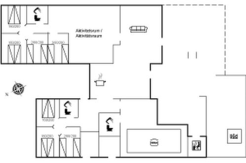 Foto 46 - Casa de 7 habitaciones en Hvide Sande con piscina privada y terraza