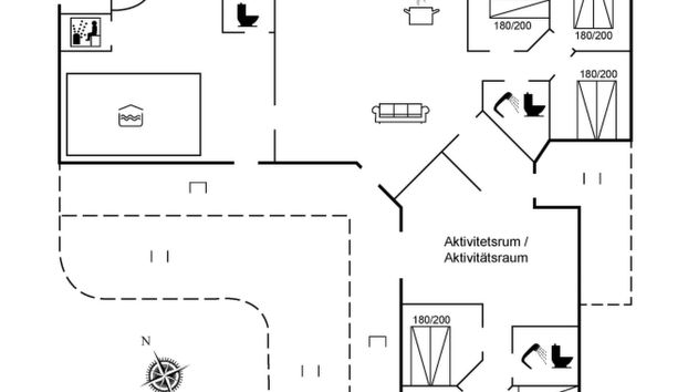 Haus mit 6 Schlafzimmern in Rødby mit privater pool und terrasse - Foto 2