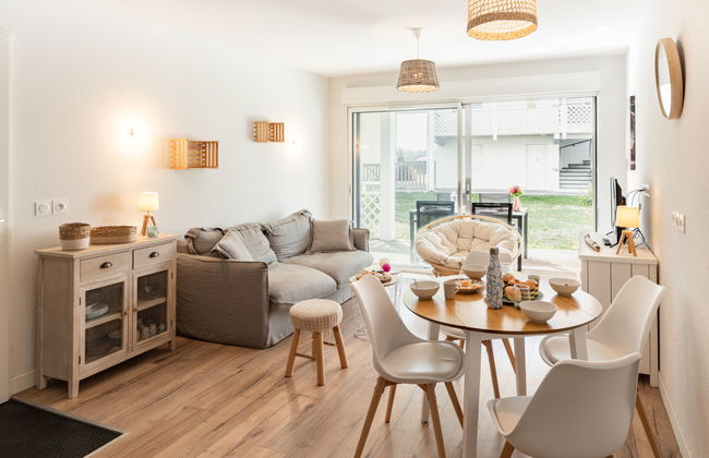 Apartamento de 2 quartos em Mimizan com piscina e terraço - Foto 2