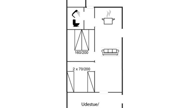 Haus mit 2 Schlafzimmern in Elsestræer - Foto 2