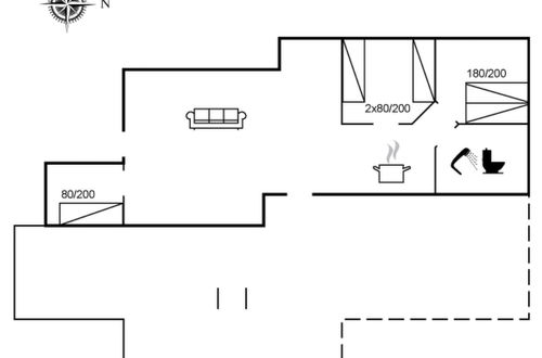 Foto 28 - Casa con 3 camere da letto a Sæby con terrazza