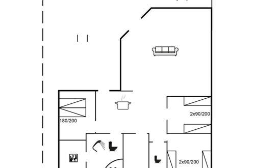 Photo 25 - 3 bedroom House in Thyholm with terrace and sauna