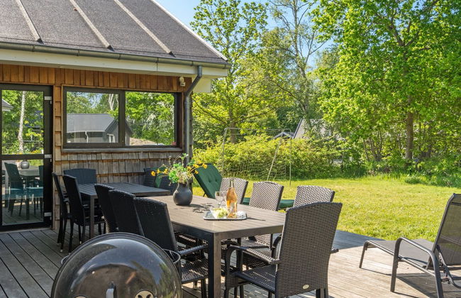 Casa de 4 quartos em Grenaa com piscina privada e terraço - Foto 18