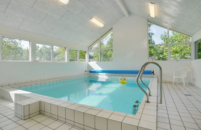 Casa de 4 quartos em Grenaa com piscina privada e terraço - Foto 13