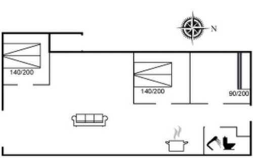 Foto 24 - Haus mit 3 Schlafzimmern in Hals mit terrasse
