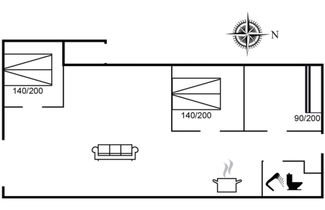 Photo 2 - Maison de 3 chambres à Hals avec terrasse