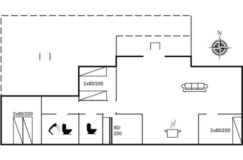Photo 2 - 4 bedroom House in Toftlund with terrace