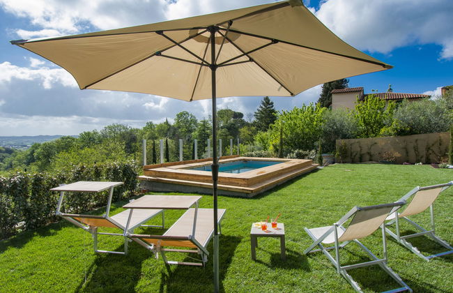 Apartamento de 2 quartos em Santa Maria a Monte com piscina privada e jardim - Foto 3