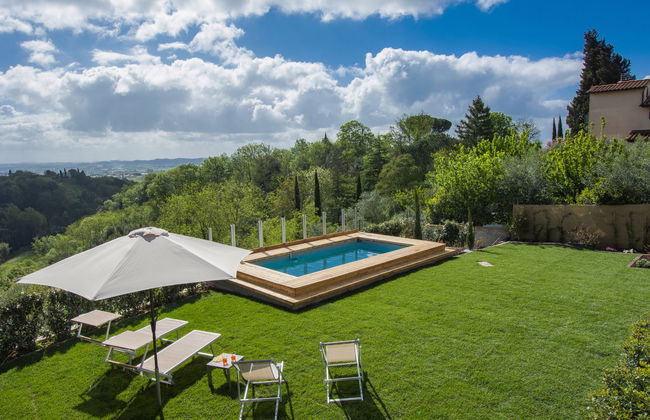 Apartamento de 2 quartos em Santa Maria a Monte com piscina privada e jardim - Foto 1