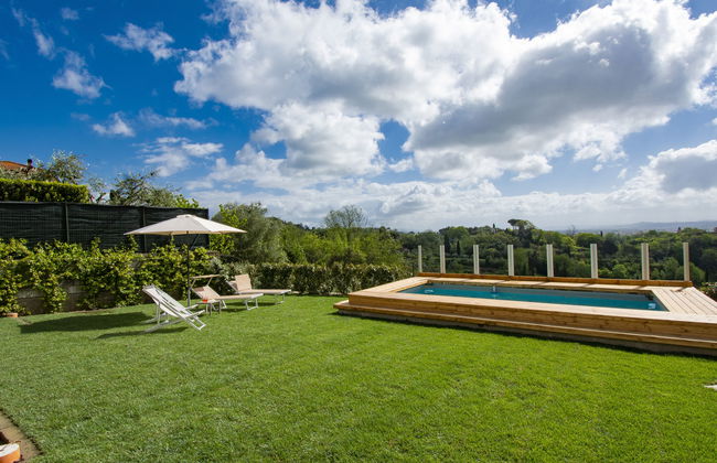 Apartamento de 2 quartos em Santa Maria a Monte com piscina privada e jardim - Foto 28