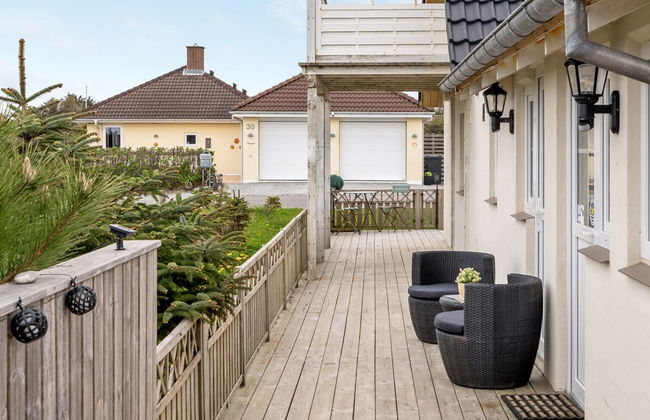 Apartamento de 1 quarto em Klitmøller com terraço - Foto 12