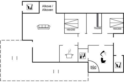 Foto 25 - Casa con 3 camere da letto a Klitmøller con terrazza e sauna