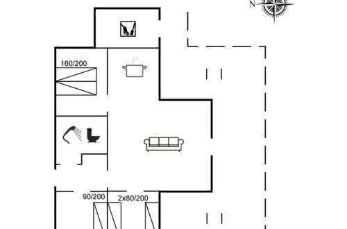 Foto 16 - Casa con 3 camere da letto a Rømø con terrazza