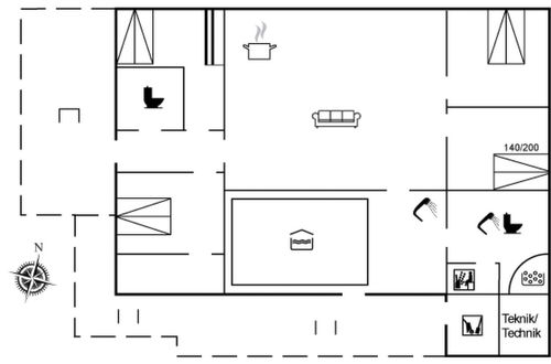 Foto 45 - Casa con 4 camere da letto a Rømø con piscina privata e terrazza