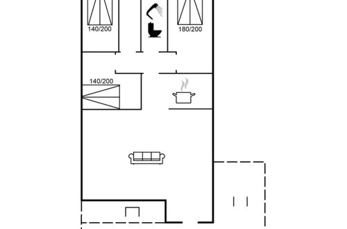 Foto 2 - Casa de 3 quartos em Rømø com terraço