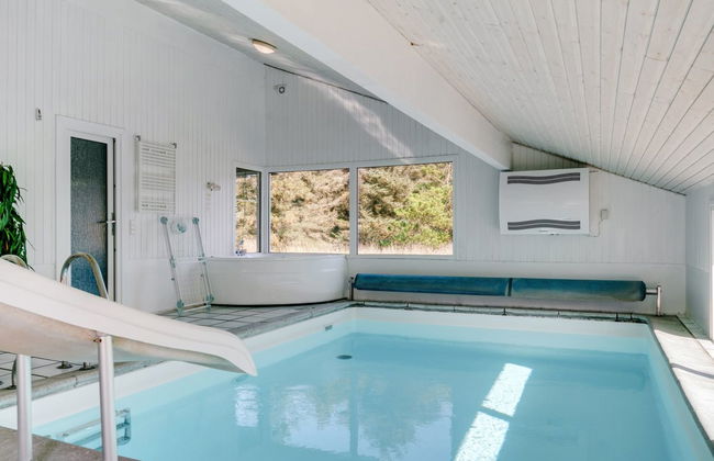 Casa de 4 quartos em Blokhus com piscina privada e terraço - Foto 29