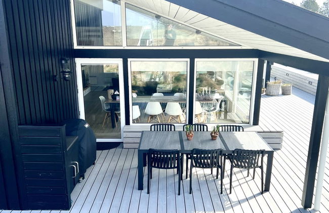 Casa de 4 quartos em Blokhus com piscina privada e terraço - Foto 10