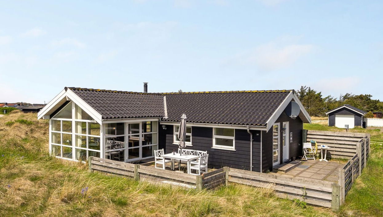 Casa de 2 quartos em Klitmøller com terraço - Foto 1