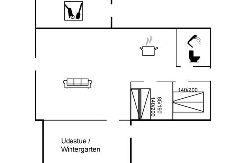 Foto 28 - Casa con 2 camere da letto a Klitmøller con terrazza