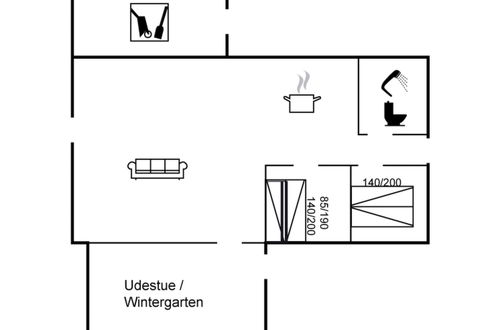 Foto 2 - Casa con 2 camere da letto a Klitmøller con terrazza