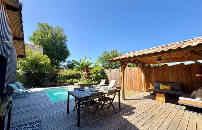 Casa de 3 quartos em La Teste-de-Buch com piscina privada e jardim - Foto 17