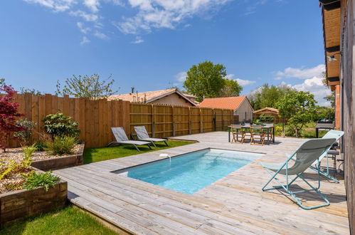 Photo 16 - Maison de 2 chambres à La Teste-de-Buch avec piscine privée et vues à la mer