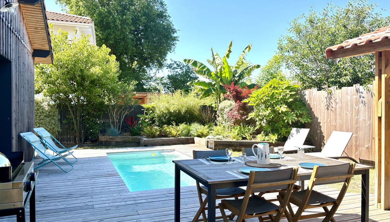 Casa de 3 quartos em La Teste-de-Buch com piscina privada e jardim - Foto 1