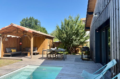 Foto 5 - Haus mit 2 Schlafzimmern in La Teste-de-Buch mit privater pool und garten
