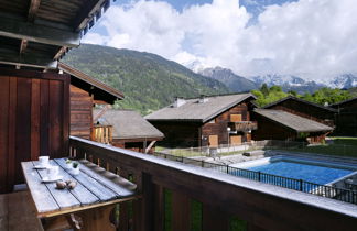 Photo 1 - Appartement de 1 chambre à Saint-Gervais-les-Bains avec piscine et vues sur la montagne