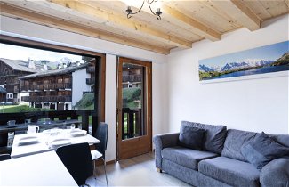 Foto 2 - Apartamento de 1 quarto em Saint-Gervais-les-Bains com piscina e vista para a montanha