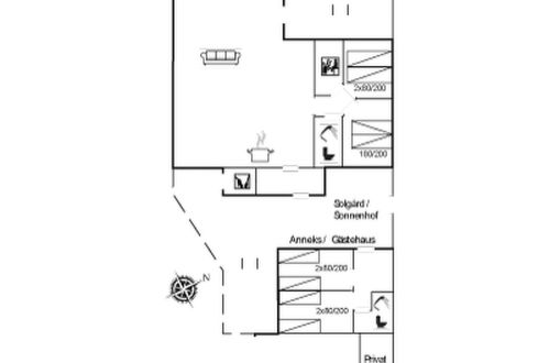 Photo 29 - 2 bedroom House in Saltum with terrace and sauna