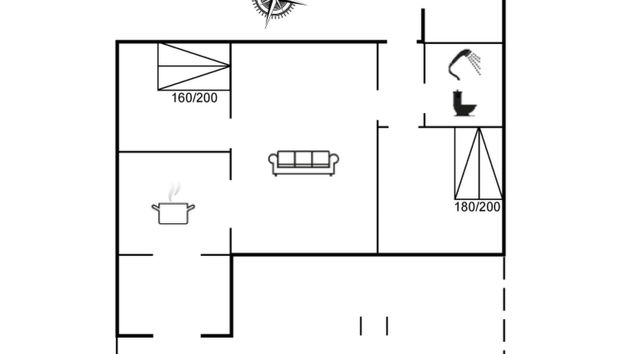 Casa de 2 quartos em Tisvildeleje com terraço - Foto 2