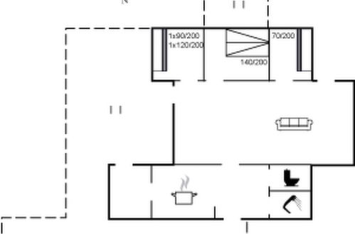 Foto 19 - Casa con 3 camere da letto a Saltum con terrazza