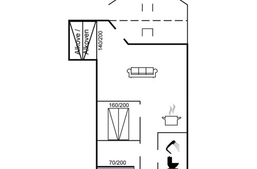 Foto 16 - Haus mit 2 Schlafzimmern in Væggerløse mit terrasse