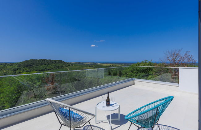 Casa de 4 quartos em Buje com piscina privada e jardim - Foto 4