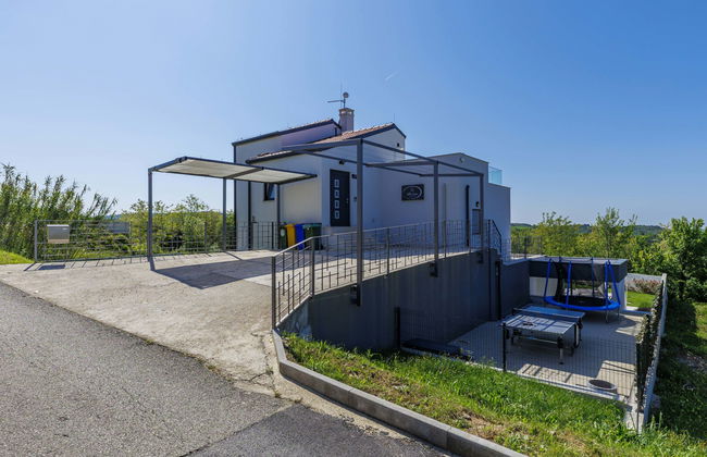 Casa de 4 quartos em Buje com piscina privada e jardim - Foto 52